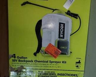 RYOBI ONE+ 18V Cordless Battery 4 Gal. Backpack Chemical Sprayer