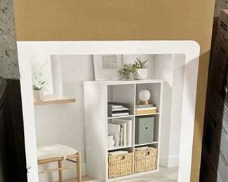6 Cube Organizer White