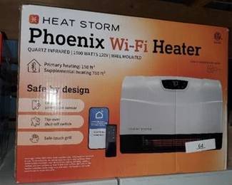 HEAT STORM 1500W Phoenix WiFi Infrared Wall Unit Wi-Fi Smart Heater
