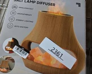 Sharper Image Lamp Salt Diffuser