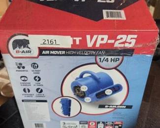B-Air 13.3 in. H 3 speed Blower Fan
