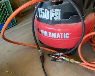 Central Pneumatic 150 PSI Air Compressor