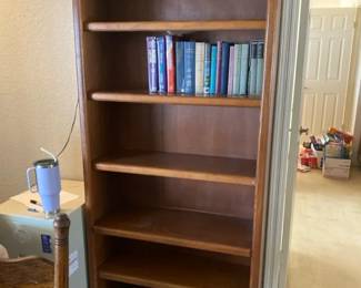 Bookcase And Few Books