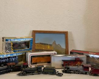 Model Train Engines Cars