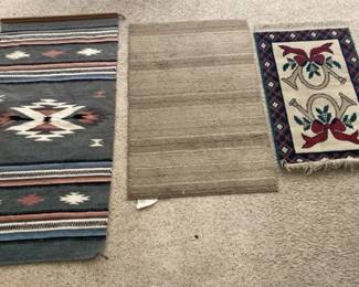 Tapestry And Two Rugs
