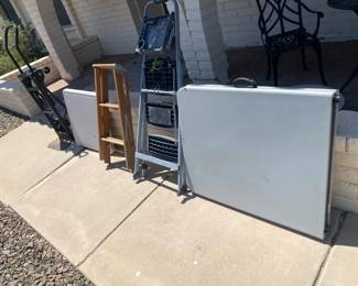 Everyone Needs A Dolly, Folding Tables, Step Stools, And Ladders