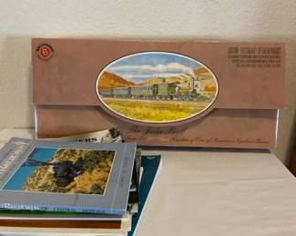 Electric Train Replica Railroad Book Collection