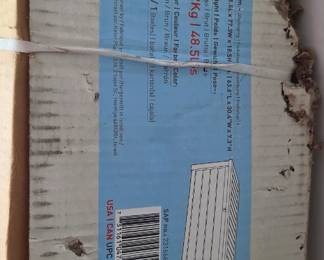 Brand new in box storage container
