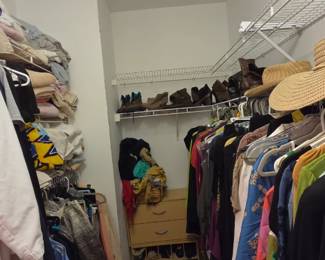Clothes are in every single closet in this home!!!! 