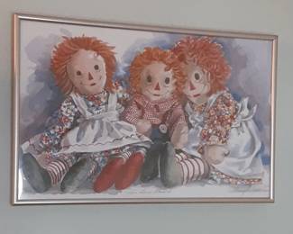 Raggedy Ann art