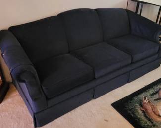 Blue couch