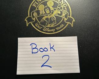 Book 2 Disney pins