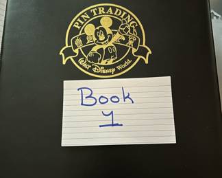 Book one Disney pins