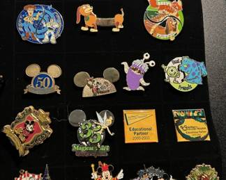 Book one Disney pins