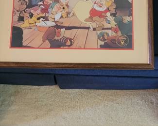 Snow white exclusive Commemorative Lithograph 1994