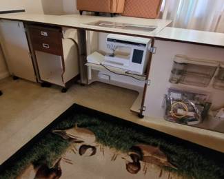 Expandable sewing Workstation