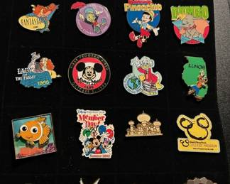 Book one Disney pins