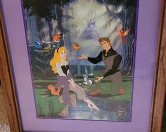 Walt Disney's Sleeping Beauty Exclusive Commemorative Lithograph