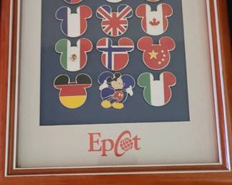 Epcot Mickey world flags