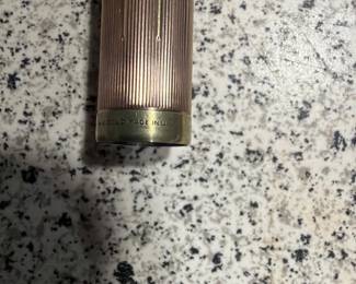 Parker 14 kt gold capped pen  and pencil