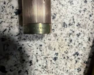Parker 14 kt gold capped pen and pencil