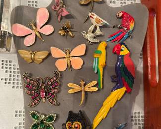 Vintage brooches
