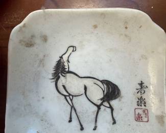 Japanese Horse dish