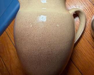 Pottery pitcher