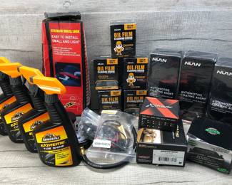 car detailing items