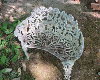 iron antique lawn furniture