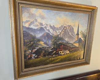 european chalet painting