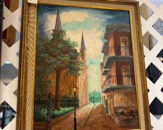 oil painting NOLA