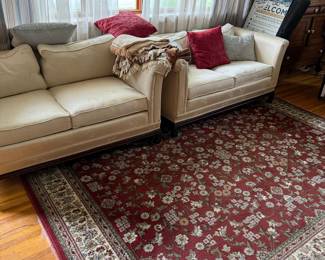 Traditional Red Floral Oriental Area Rug
