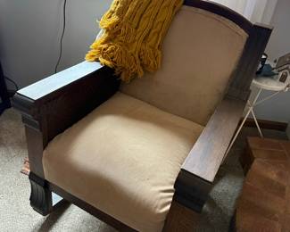 Oak Arts and Crafts Armchair by Chittenden & Eastman Co.