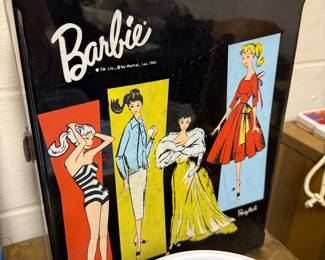 Vintage Barbie "Ponytail" Tin Carrying Case