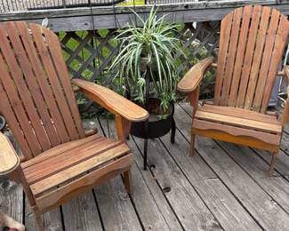 Wooden Adirondack Chairs