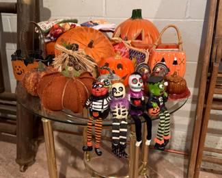 Johanna Parker Halloween Figurines and Pumpkins
