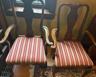 Ethan Allen Armchairs In Cherry