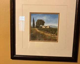  010 Framed Print Of Tuscany