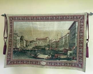 Tapestry Scene Of Italy