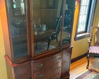  003 Vintage Lammerts Of St. Louis China Cabinet