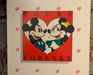 Mickey Mouse and Minnie Yours Forever Coin