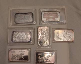 .999 Sterling  Ingots 1 Troy ounce