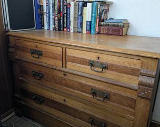 Victorian East Lake Chest of Drawers