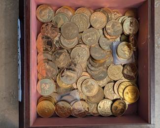 Brass Medallion Medals 