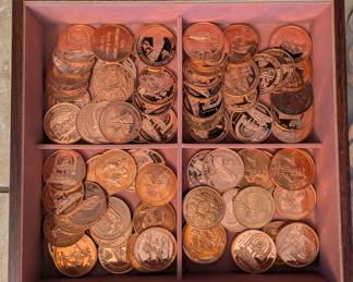 CSNA Copper Medallion Medals Rounds
