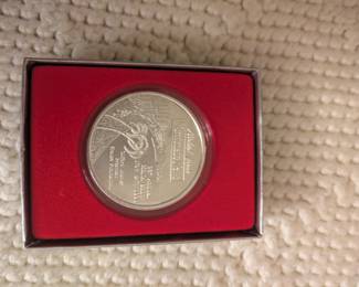 .9999 fine Sterling ALOHA  Medallion 
