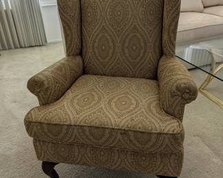 Queen Ann Wing Back Chair