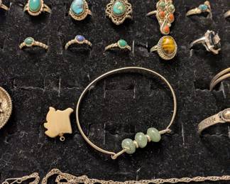 Sterling Silver Turquoise Rings