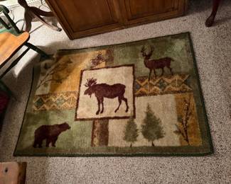 Moose rug